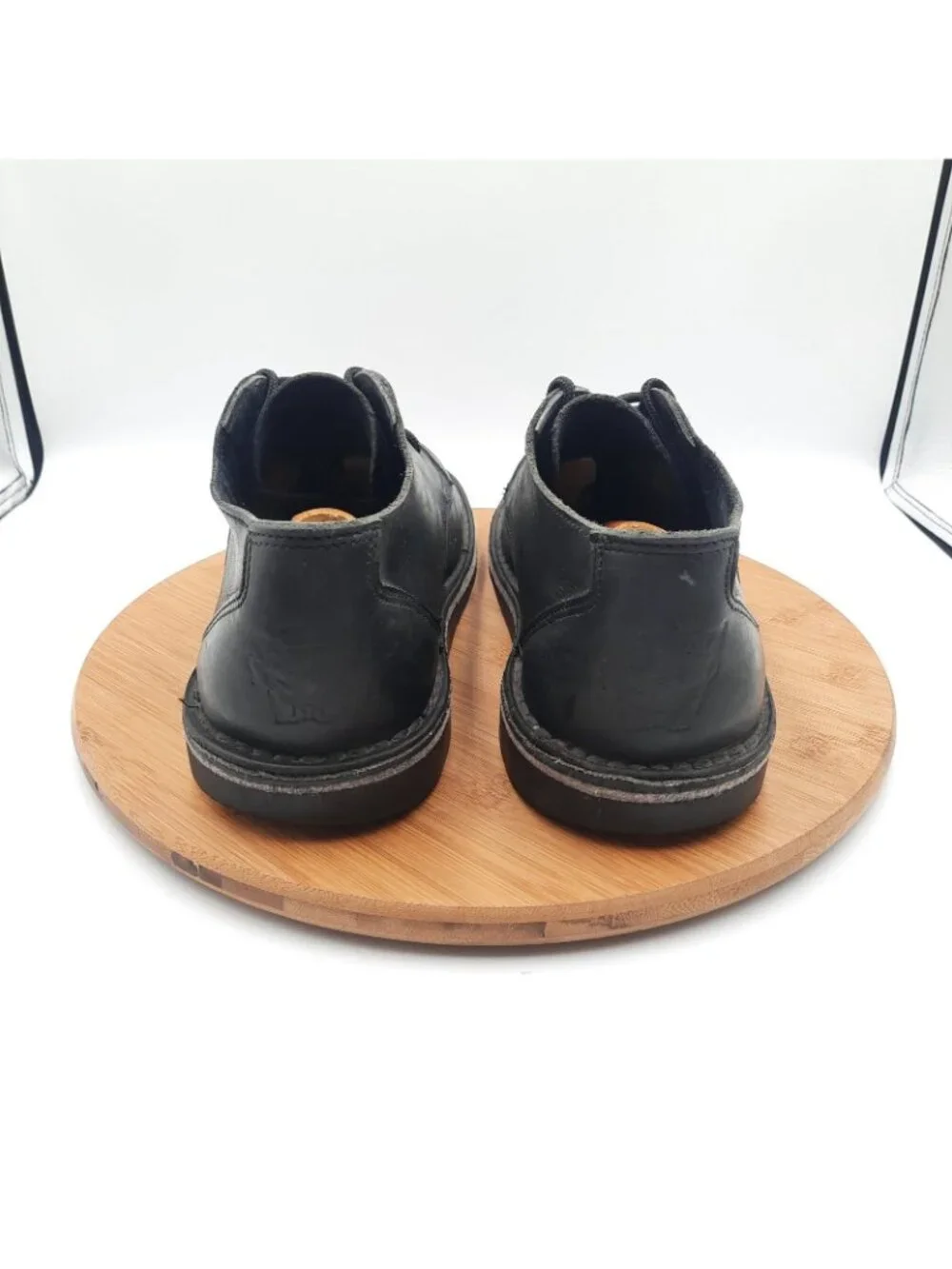 Jim Green Shoellie Mens 10 Shoes Black Oringo Leather Handmade Artisan Boots